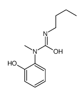 3-butyl-1-(2-hydroxyphenyl)-1-methylurea Structure
