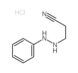 3-(2-phenylhydrazinyl)propanenitrile结构式