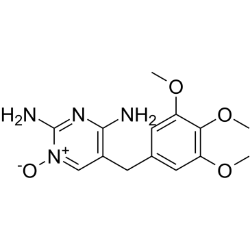 Trimethoprim N-oxide Structure