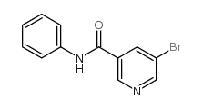 5-溴-N-苯基烟酰胺结构式