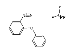 2-phenoxybenzenediazonium tetrafluoroborate结构式