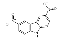 3,6-dinitro-9h-carbazole Structure