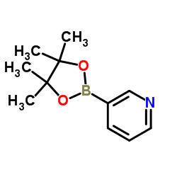 3-(4,4,5,5-Tetramethyl-1,3,2-dioxaborolan-2-yl)pyridine Structure