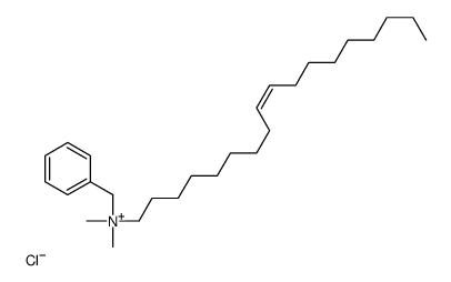 benzyl-dimethyl-[(Z)-octadec-9-enyl]azanium,chloride Structure