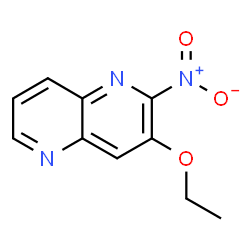 1,5-Naphthyridine,3-ethoxy-2-nitro-(9CI) structure