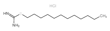 Carbamimidothioic acid,dodecyl ester, monohydrochloride (9CI) Structure