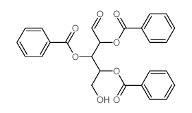 (2,4-dibenzoyloxy-1-hydroxy-5-oxo-pentan-3-yl) benzoate结构式