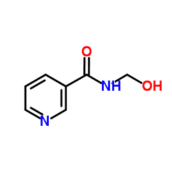 N-羟甲基烟酰胺结构式