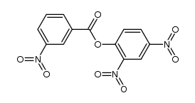 2,4-dinitrophenyl 3-nitrobenzoate结构式