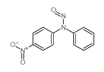 N-(4-nitrophenyl)-N-phenyl-nitrous amide Structure