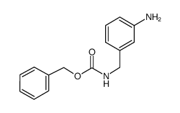 3-N-Cbz-氨基甲基苯胺结构式
