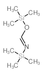 N-trimethylsilyl-1-trimethylsilyloxy-methanimine结构式