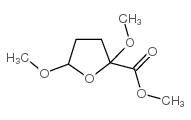 METHYLTETRAHYDRO-2,5-DIMETHOXY-2-FURANCARBOXYLATE Structure