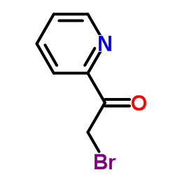 2-溴-1-(2-吡啶基)乙酮结构式