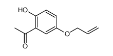 1-(5-allyloxy-2-hydroxyphenyl)-1-ethanone结构式