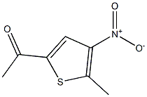 1-(5-methyl-4-nitrothiophen-2-yl)ethanone结构式