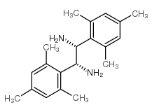 (1R,2R)-1,2-Bis(2,4,6-trimethylphenyl)ethylenediamine Structure