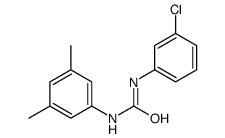 1-(3-chlorophenyl)-3-(3,5-dimethylphenyl)urea结构式