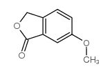 6-甲氧基-3H-异苯并呋喃-1-酮结构式