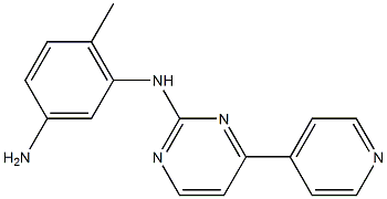 6-Methyl-N1-(4-(pyridin-4-yl)pyriMidin-2-yl)benzene-1,3-diaMine Structure