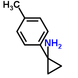 1-(3-甲基苯基)-环丙胺结构式