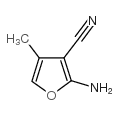 2-氨基-4-甲基-3-呋喃甲酰腈结构式