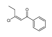 2,3-dimethyl-1-phenyl-2-butene-1-one Structure