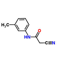 2-Cyano-N-m-tolyl-acetamide Structure