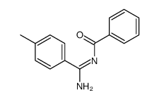 N-[amino-(4-methylphenyl)methylidene]benzamide结构式
