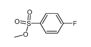 methyl p-fluorobenzenesulphonate结构式