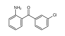 (2-aminophenyl)-(3-chlorophenyl)methanone Structure
