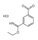 alpha-ethoxy-m-nitrobenzylideneammonium chloride结构式