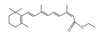 13-cis-ethyl retinoate Structure