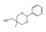 (5-methyl-2-phenyl-1,3-dioxan-5-yl)methanol结构式