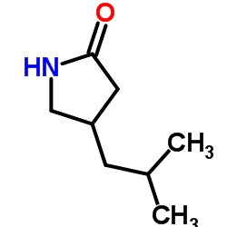 4 -异丁基- 2 -吡咯烷酮结构式