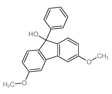 3,6-dimethoxy-9-phenyl-fluoren-9-ol Structure