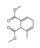 dimethyl 6-methylcyclohexa-2,5-diene-1,2-dicarboxylate结构式