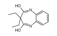 3,3-diethyl-1,5-dihydro-1,5-benzodiazepine-2,4-dione结构式