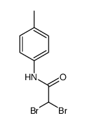 2,2-dibromo-N-(4-methylphenyl)acetamide Structure