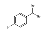 1-(Dibromomethyl)-4-fluorobenzene Structure