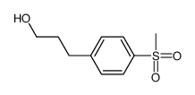 4-(甲基磺酰基)苯丙醇结构式