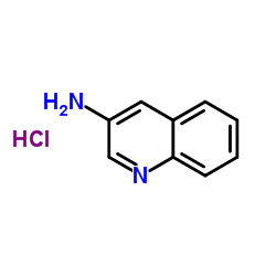 3-Quinolinamine hydrochloride (1:1)结构式