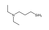 N,N-diethyl-3-silylpropan-1-amine结构式