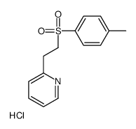 2-[2-(4-methylphenyl)sulfonylethyl]pyridine,hydrochloride结构式