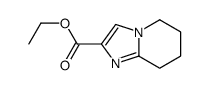 5,6,7,8-四氢咪唑并[1,2-a]吡啶-2-甲酸乙酯结构式