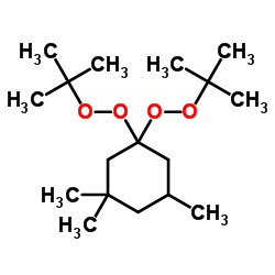 1,1-二叔丁基过氧化-3,3,5-三甲基环己烷结构式