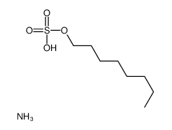 硫酸单辛酯铵盐结构式