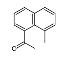 8-methyl-1-naphthyl methyl ketone结构式