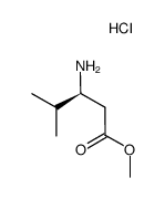 (S)-3-氨基-4-甲基戊酸甲酯盐酸盐结构式