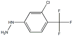 [3-CHLORO-4-(TRIFLUOROMETHYL)PHENYL]HYDRAZINE Structure